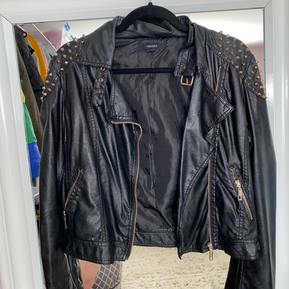 Forever 21 Leather Jacket